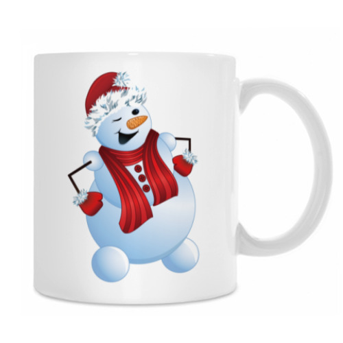 Кружка Снеговик