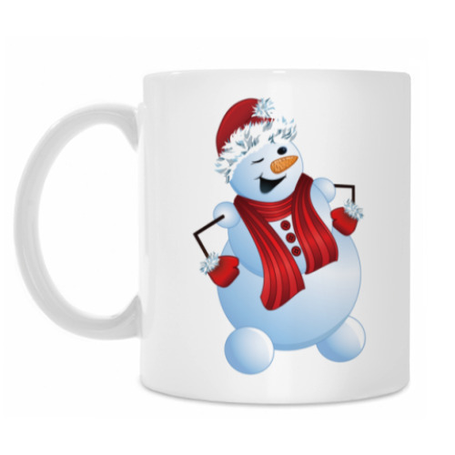 Кружка Снеговик