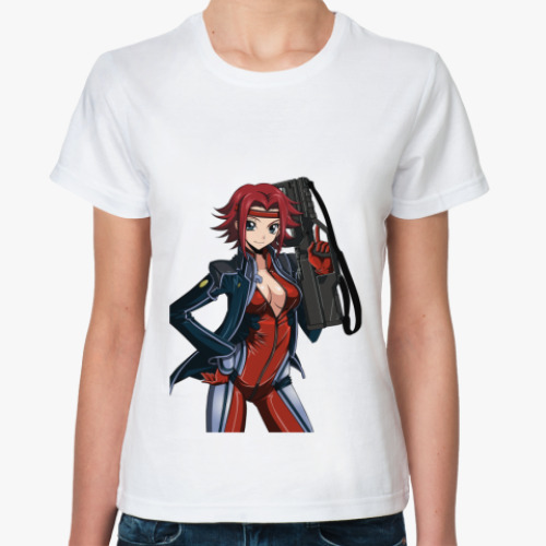 Классическая футболка с принтом Каллен