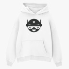 Толстовка худи оверсайз