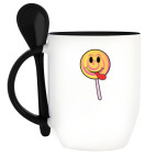 Кружка с ложкой