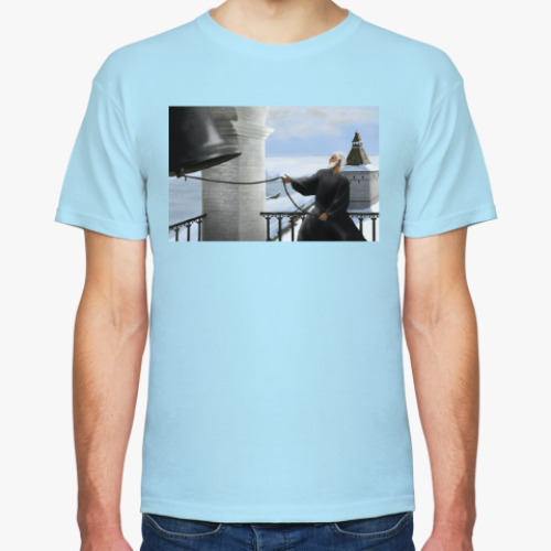 Футболка с принтом Звонарь