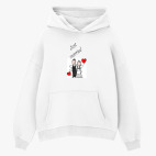 Толстовка худи оверсайз