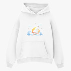 Толстовка худи оверсайз