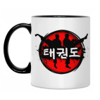 Кружка двухцветная