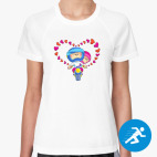 Женская спортивная футболка