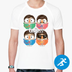 Мужская спортивная футболка