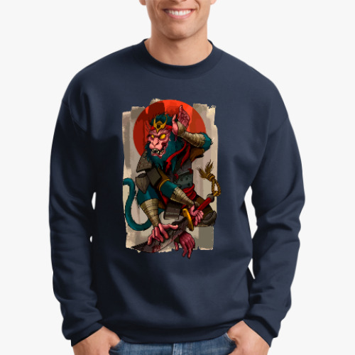 Свитшот с принтом Killer Mon Key