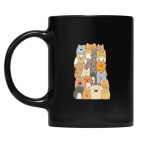 Кружка цветная UV-DTF