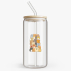 Банка с бамбуковой крышкой