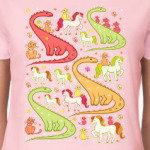 динозавры лошадки и котики