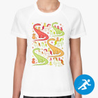 Женская спортивная футболка