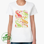 Женская футболка органик