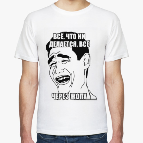 Футболка с принтом Yao Ming