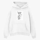 Толстовка худи оверсайз