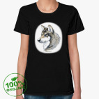 Женская футболка органик