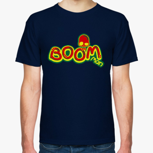 Футболка с принтом Boom Man