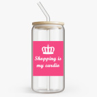 Банка с бамбуковой крышкой