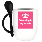 Кружка с ложкой