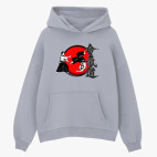 Толстовка худи оверсайз