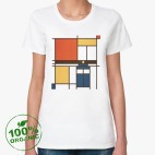 Женская футболка органик