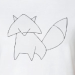 Лисенок контур