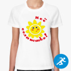 Женская спортивная футболка