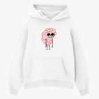 Толстовка худи оверсайз