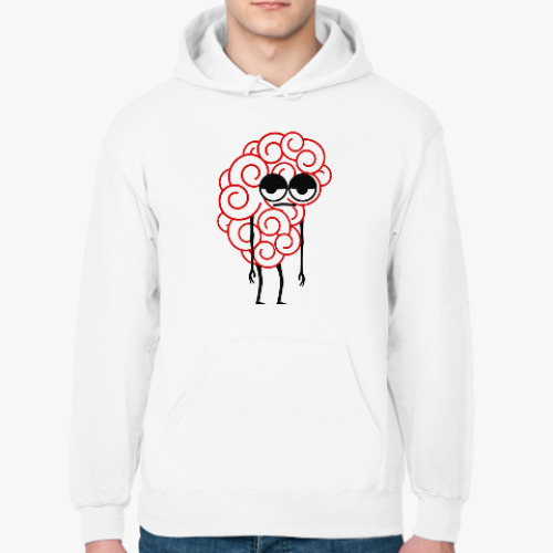 Толстовка худи с принтом В тонусе