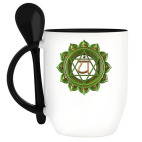 Кружка с ложкой