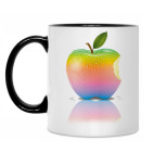 Кружка двухцветная