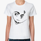 Классическая женская футболка Сальвадор Дали