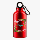 Металлическая бутылка 400 мл UV-DTF