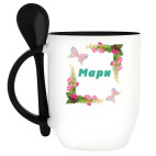 Кружка с ложкой