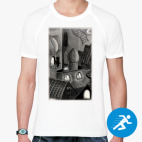 Мужская спортивная футболка