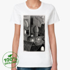 Женская футболка органик
