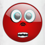 Испуганный смайлик