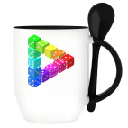 Кружка с ложкой