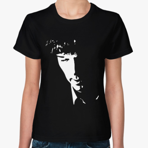Женская футболка с принтом Шерлок(Sherlock)