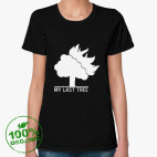 Женская футболка органик