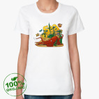 Женская футболка органик