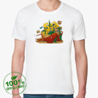 Мужская футболка органик