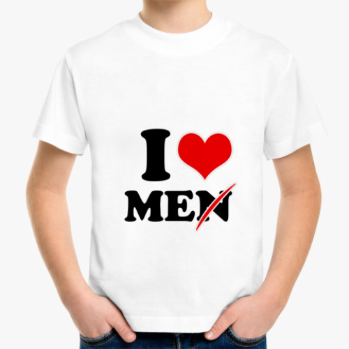 Детская футболка I love me