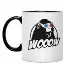 Кружка двухцветная