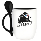 Кружка с ложкой