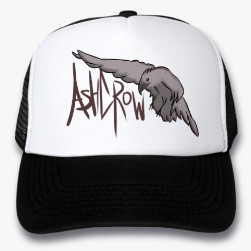 Кепка-тракер с принтом AshCrow