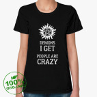 Женская футболка органик