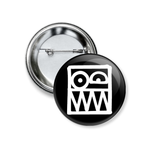 Значок 37мм с принтом  SmileMe