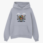 Толстовка худи оверсайз