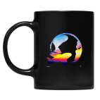 Кружка цветная UV-DTF